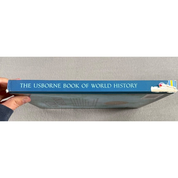 Usborne Book of World History Hardcover Illustrated Children Homeschool - Picture 3 of 12